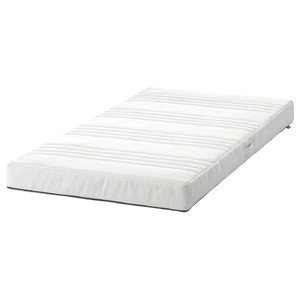 JÄTTETRÖTT Pocket spring mattress for cot, white, 70x140x11 cm