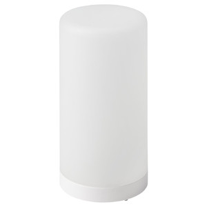 SOLVINDEN LED decoration lighting, table, outdoor/battery-operated white, 15 cm