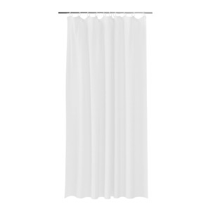 Shower Curtain GoodHome Koros 180 x 200 cm, white