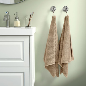 GULVIAL Hand towel, beige, 50x100 cm
