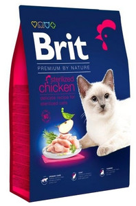 Brit Premium By Nature Cat Sterilized Chicken Dry Food 8kg