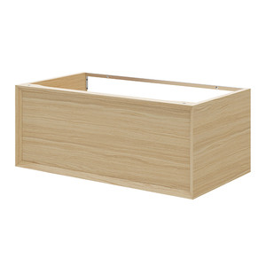 GoodHome Basin Cabinet with Drawer Avela 80 cm, oak effect