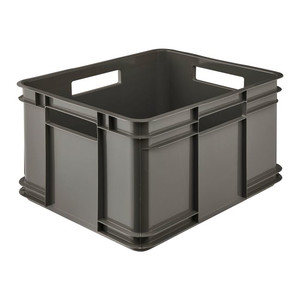 GoodHome Storage Container Box Ando XXL 54 l, grey