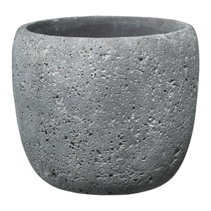 SK Soendgen Keramik Bettona Plant Pot 19 cm, dark grey