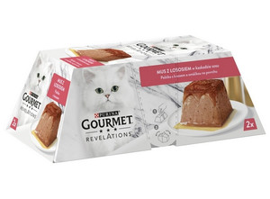 Gourmet Revelations Mousse with Salmon Wet Cat Food 2x57g