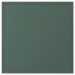 ASPUDDEN Door, dark grey-green, 60x60 cm