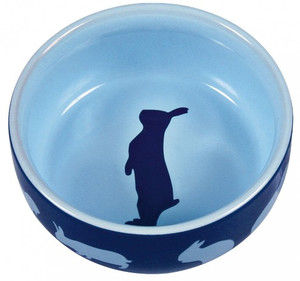 Trixie Ceramic Bowl for Rabbits 250ml, 1pc, assorted colours