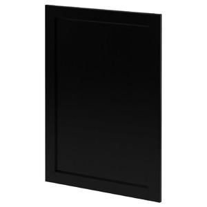 METOD 1 front for dishwasher, Lerhyttan black stained, 60 cm