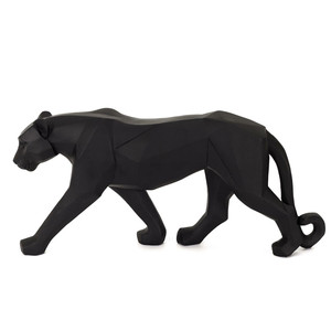 Figure Panther Origami 40cm, black