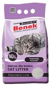 Cat Litter Super Benek Lavender 10L