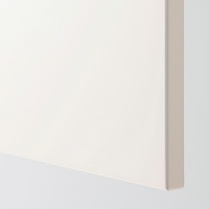 METOD High cabinet with cleaning interior, white/Veddinge white, 60x60x240 cm