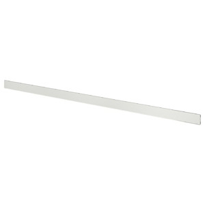 ASPUDDEN Plinth, light grey, 220x8 cm