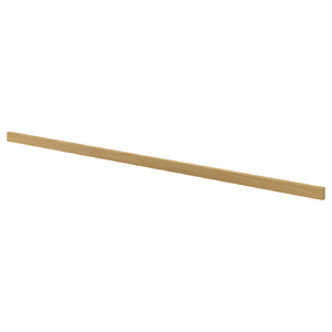 SINARP Rounded deco strip/moulding, oak veneer, 221 cm