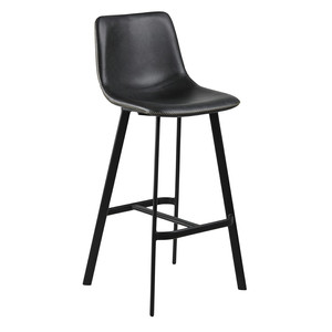 Bar Stool Oregon PU, black