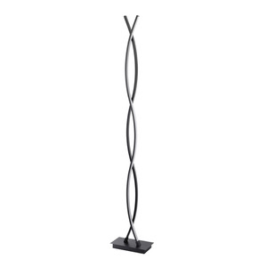 GoodHome Floor Lamp Alani 1750 lm, black