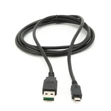 Gembird Double-sided USB 2.0 AM to Micro-USB Cable, 1m, black