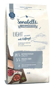 Sanabelle Cat Food Adult Light 2kg
