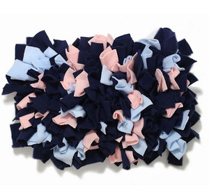 MIMIKO Pets Snuffle Mat for Dogs and Cats X-Large, pink, dark blue, blue