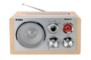 Eltra Radio Bazant USB, light beech