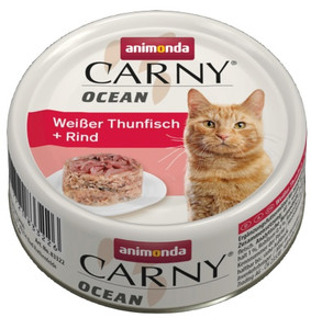 Animonda Carny Ocean Tuna & Beef Wet Cat Food 80g