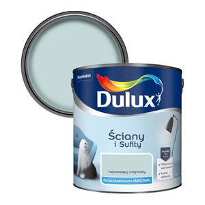 Dulux Walls & Ceilings Matt Latex Paint 2.5l newest mint