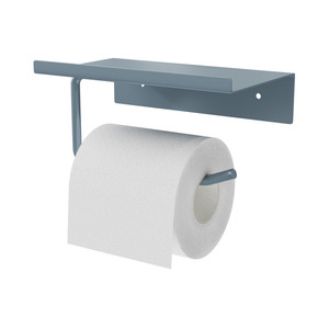 GoodHome Toilet Paper Holder Kina, blue