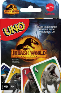 Mattel Game UNO® Jurassic World Dominion GXD72 7+