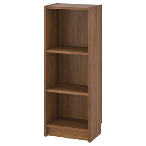 BILLY Bookcase, brown walnut effect, 40x28x106 cm