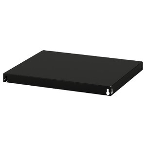 BROR Shelf, black, 64x54 cm