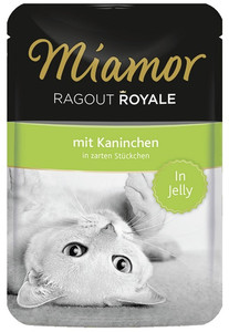 Miamor Ragout Royale Cat Food with Rabbit in Jelly 100g