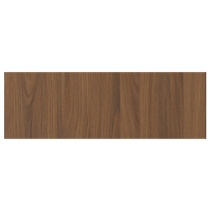 TISTORP Drawer front, brown walnut effect, 60x20 cm