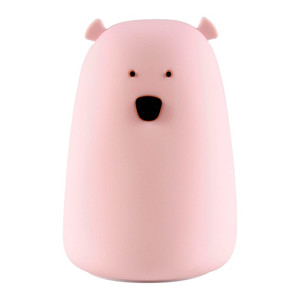 Night Lamp Goldlux Bear RGB USB, pink