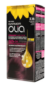 Garnier Olia Permanent Hair Colour no. 3.16 Deep Violet