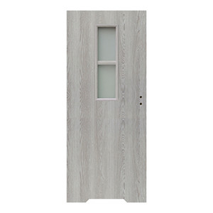 Internal Door, Undercut, Olga 70, left, grey oak