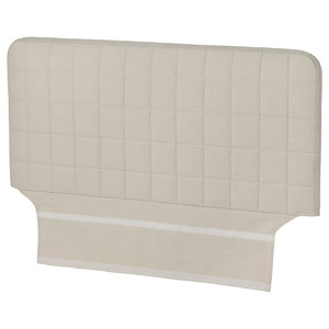 SLÄKT Headboard with cover, Vissle beige