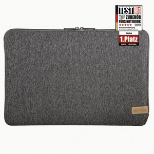 Hama Notebook Sleeve Jersey 13.3", dark grey