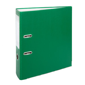 Lever Arch File A4/75, green