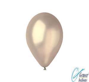 Balloons Metallic 12" 100pcs, silver
