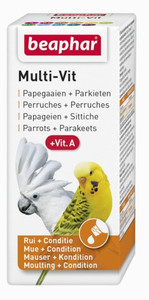 Beaphar Multi-Vit For Parrots and Large Parakeets 20ml
