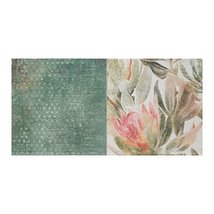 Glazed Tile Margot Flower 30.8 x 60.8 cm, 1pc, decor A
