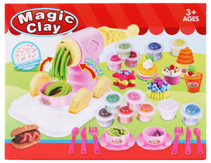 Magic Clay Playset with Modelling Compound 3+