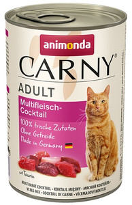 Animonda Carny Adult Cat Food Multi Meat Cocktail 400g