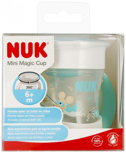 NUK Mini Magic Cup 160ml 6m+, turquoise