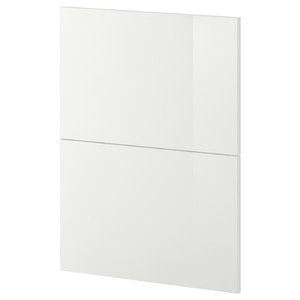 METOD 2 fronts for dishwasher, Ringhult white, 60 cm