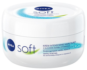 Nivea Soft Face, Body & Hands Cream 200ml