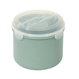 Lunch Box Set Round 1.4l, green