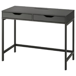 ALEX Desk, dark grey, 100x48 cm