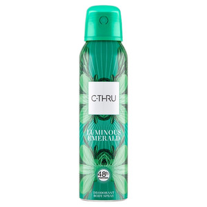 C-THRU Deoodorant Spray Luminous Emerald 48H 150ml