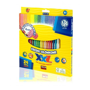 Astra Coloured Pencils XXL 24pcs