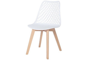 Dining Chair NICEA, white